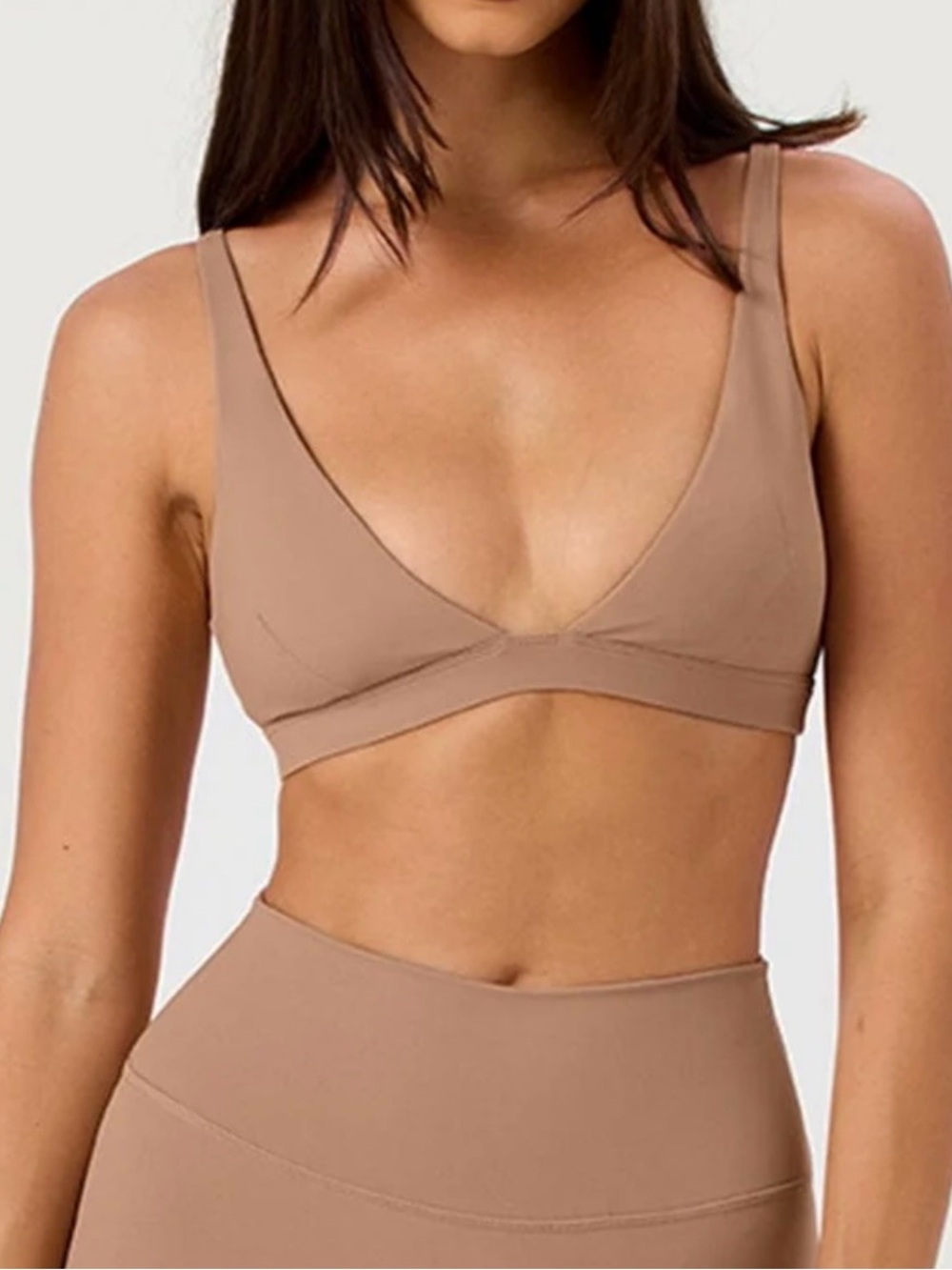CSB freedom contour crop in toffee